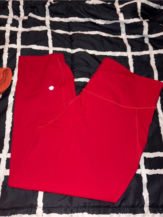 lululemon athletica Pants - NWOT Lululemon size 14 Red High-Waist Leggings